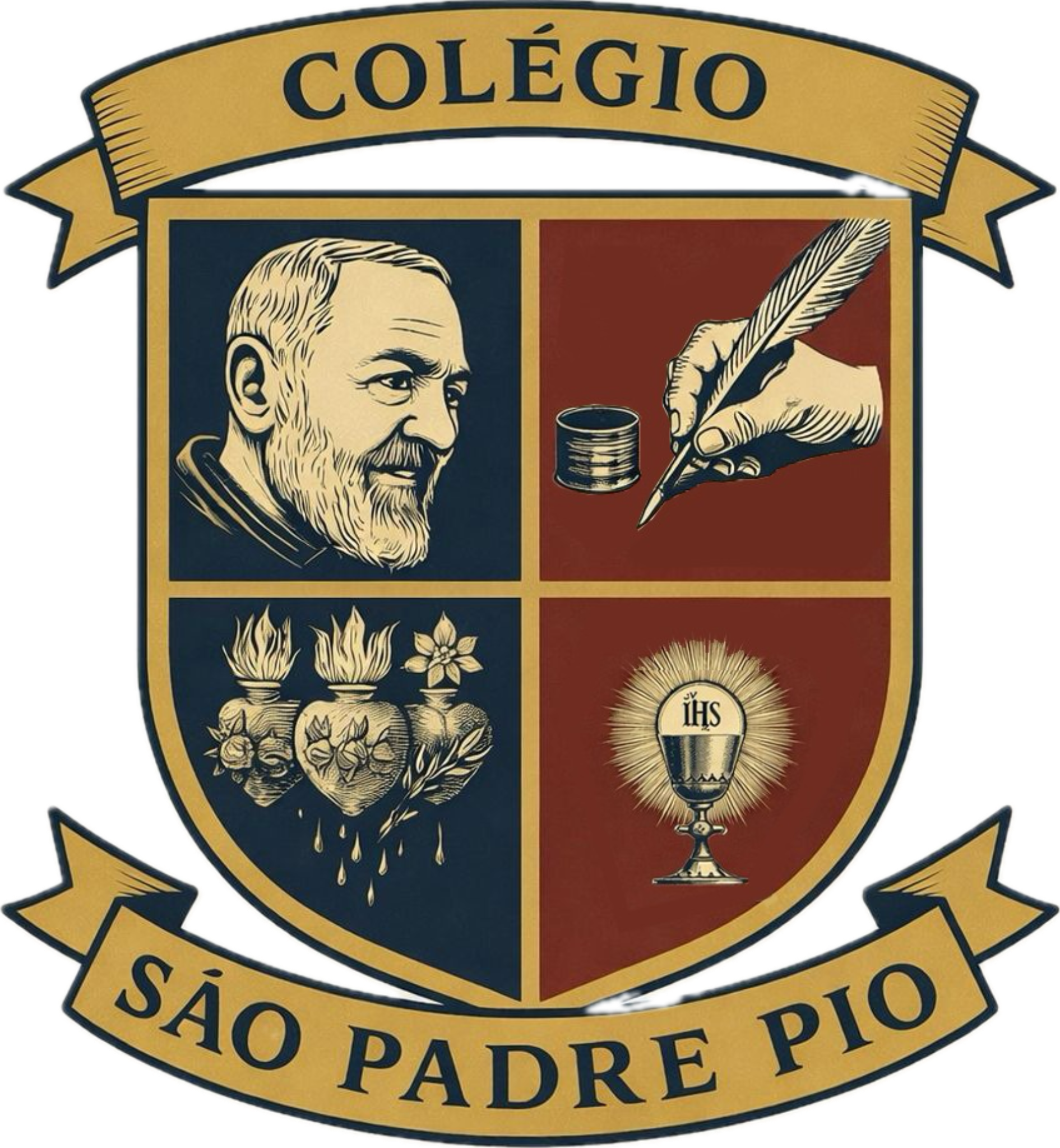 Logo Colégio São Padre Pio